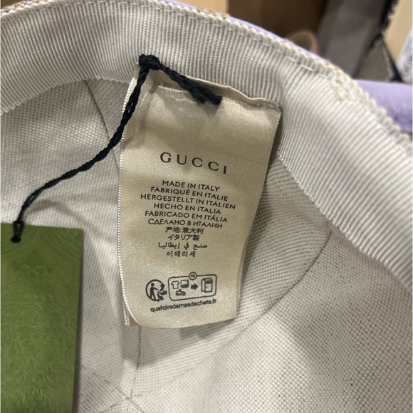 GUCCI big logo unisex cap , new with tag , size large - Picture 3 of 9